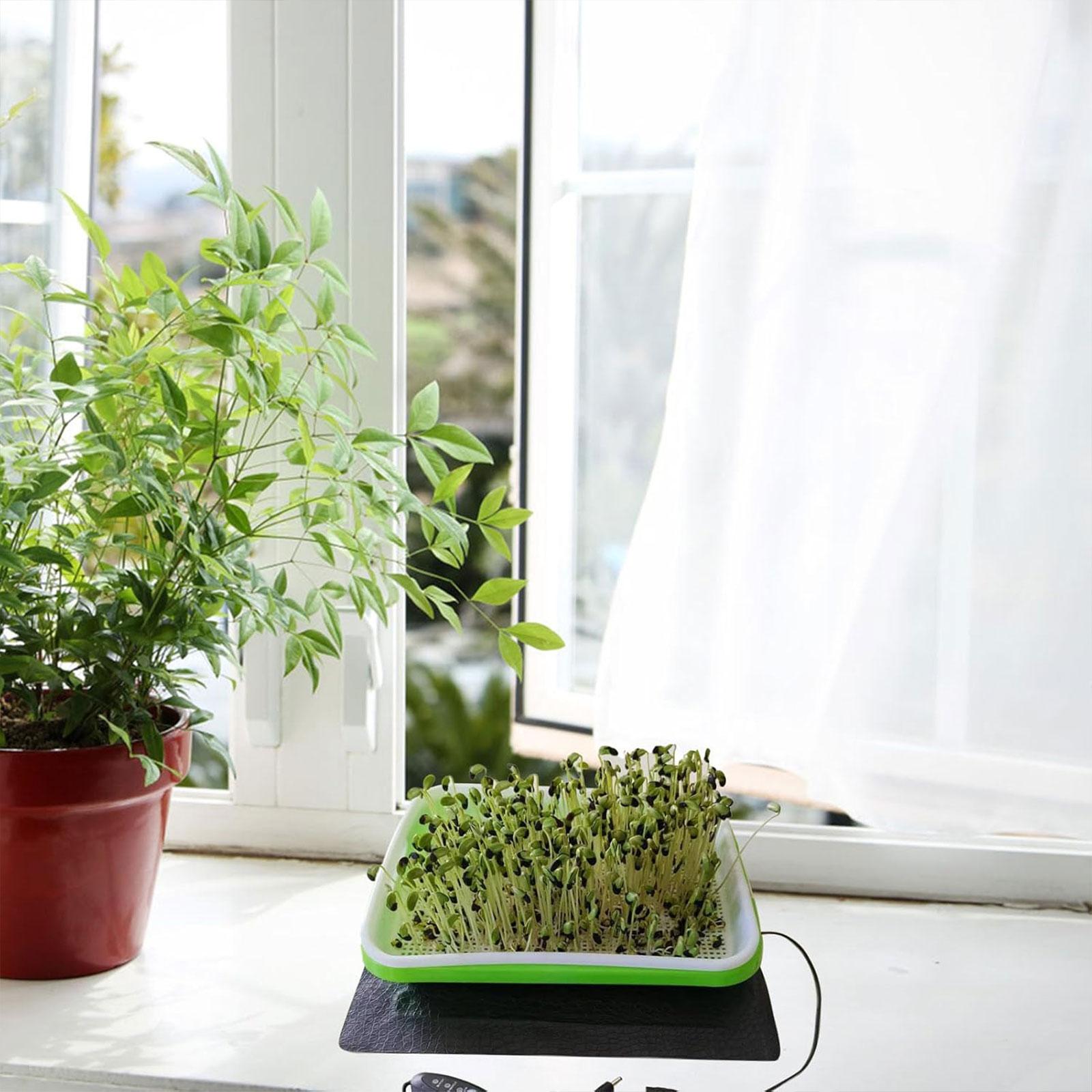 Heat Mat Seedling - Hydroponische Heizmatte für Sämlingsvermehrung Wasserdichte Einstellbare