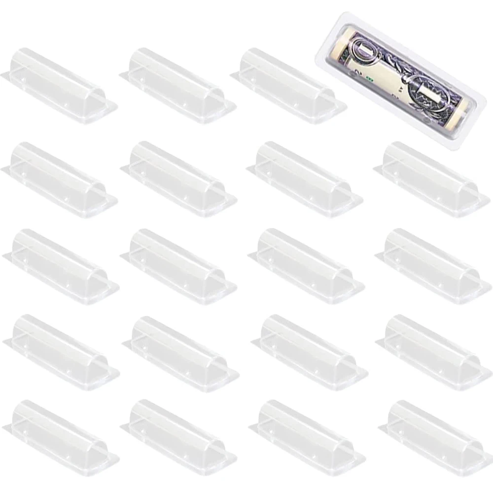 50/100 Stück Geldkartenhalter  – Plastic Dome Clear Bewertung und Preis