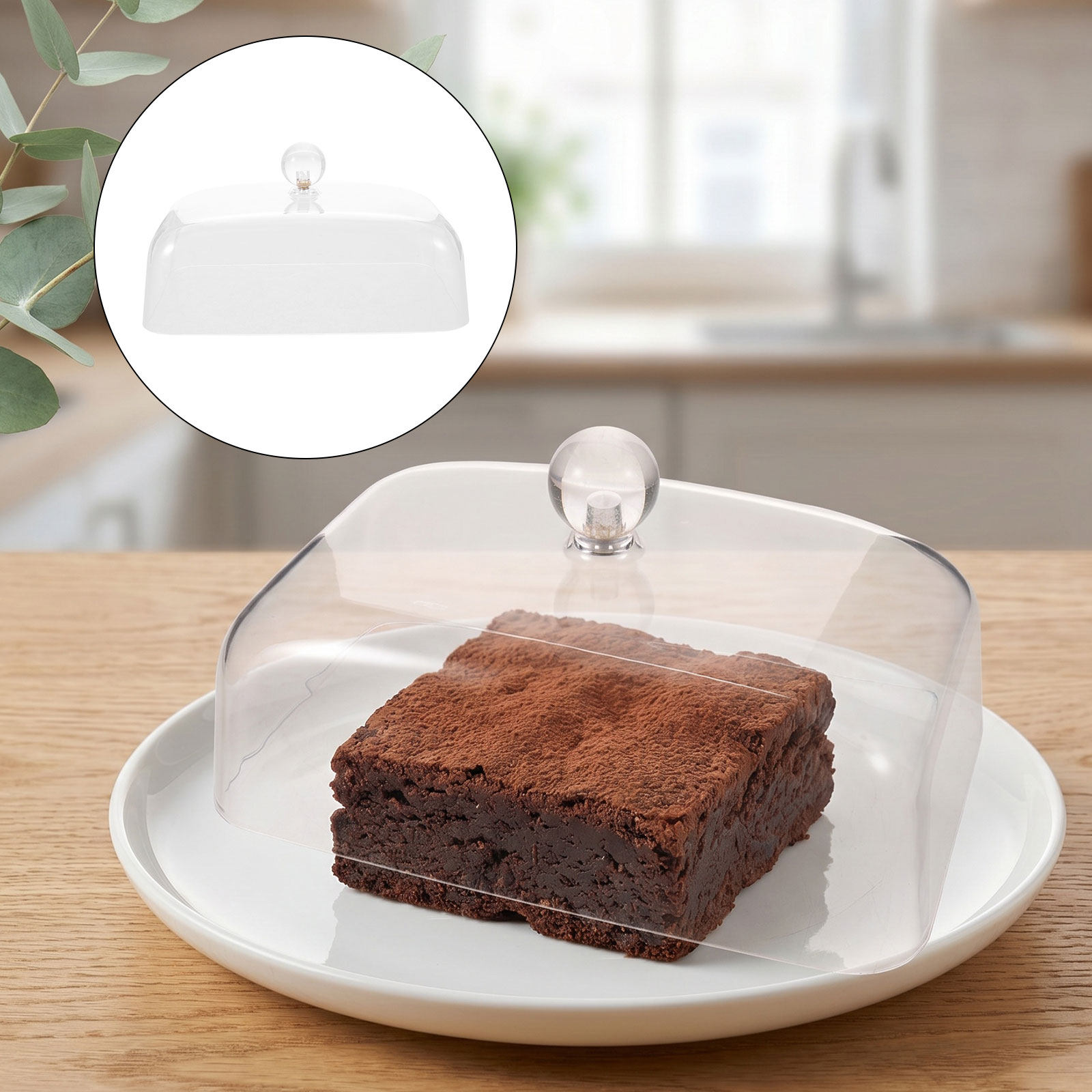 Transparente Lebensmittelabdec – Plastic Dome Clear Bewertung und Preis