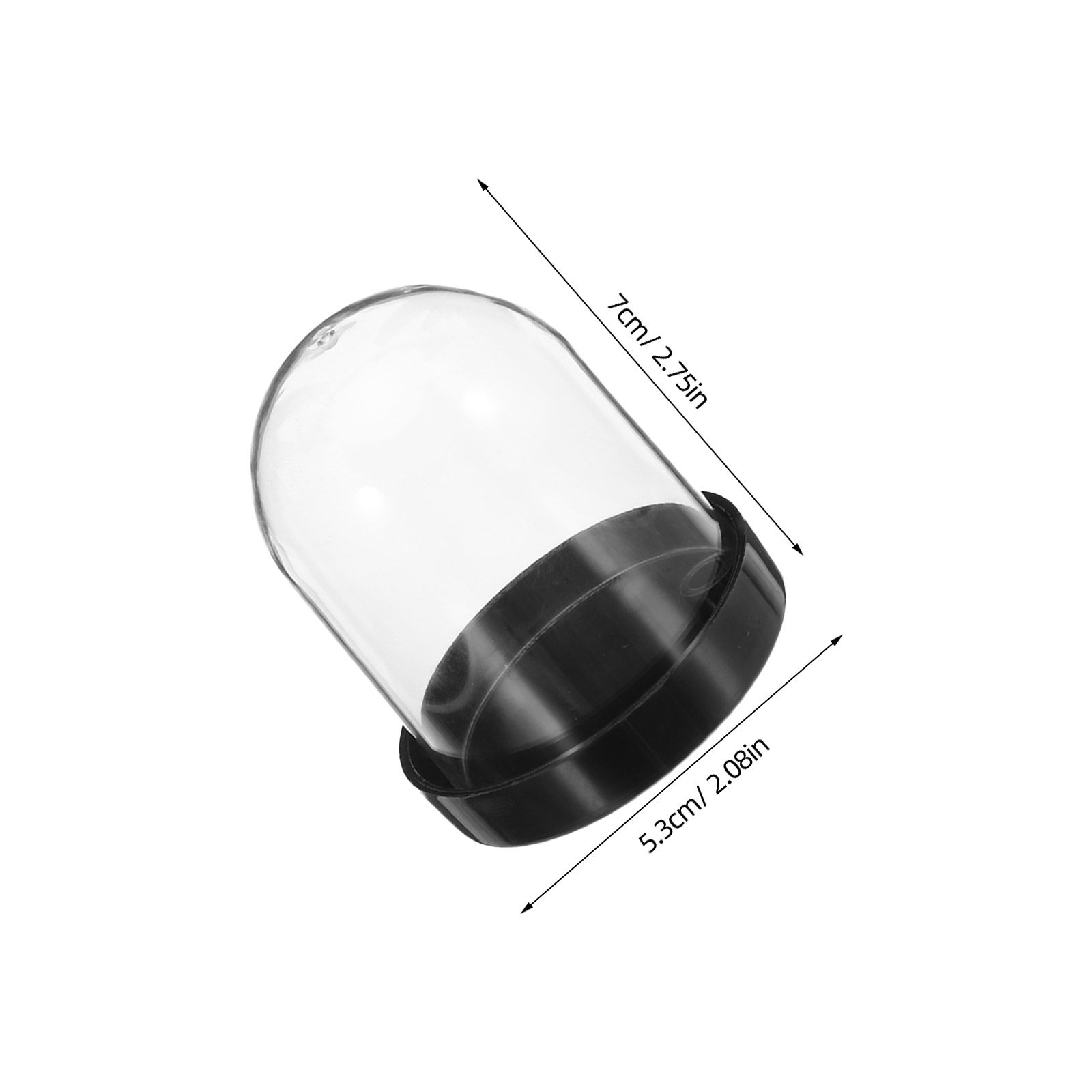 4 Stück Klare Mikro-Landschaft – Plastic Dome Clear Bewertung und Preis